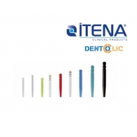 Tenons Cylindro-Coniques Calcinables DENTOCLIC - ITENA - 40u / 100u
