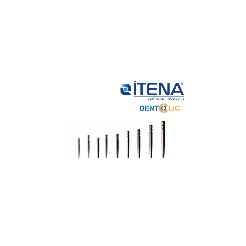 Tenons Cylindro-Coniques Inox DENTOCLIC - ITENA - 20u