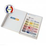 Coffret "PREMIUM" Tenons Cylindro-Coniques Calcinables et Inox DENTOCLIC - ITENA - 1u