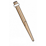 Tenons Cylindro-Coniques "PEEK-OPTIMA Polymer" Cône Long - STABYL - 6u