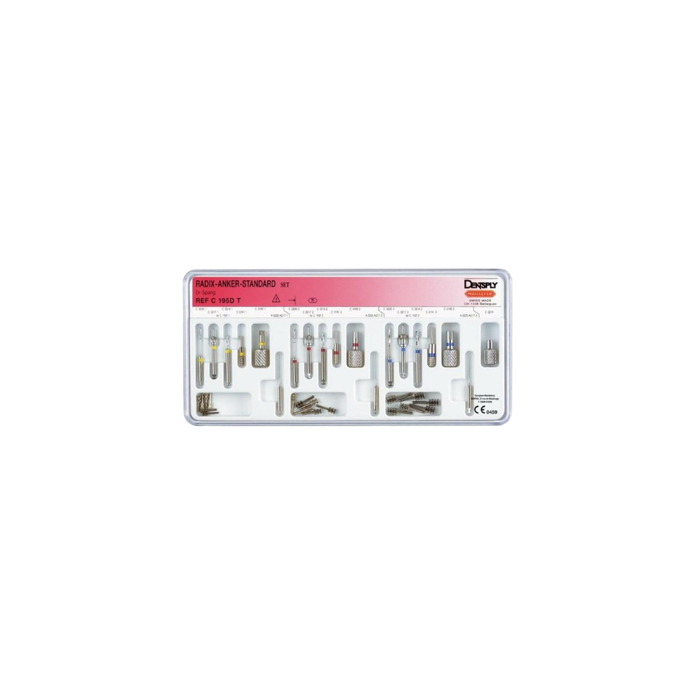 Coffret Radix Anker Titane - DENTSPLY MAILLEFER - 1u Coffret Radix Anker Titane - DENTSPLY MAILLEFER - 1u