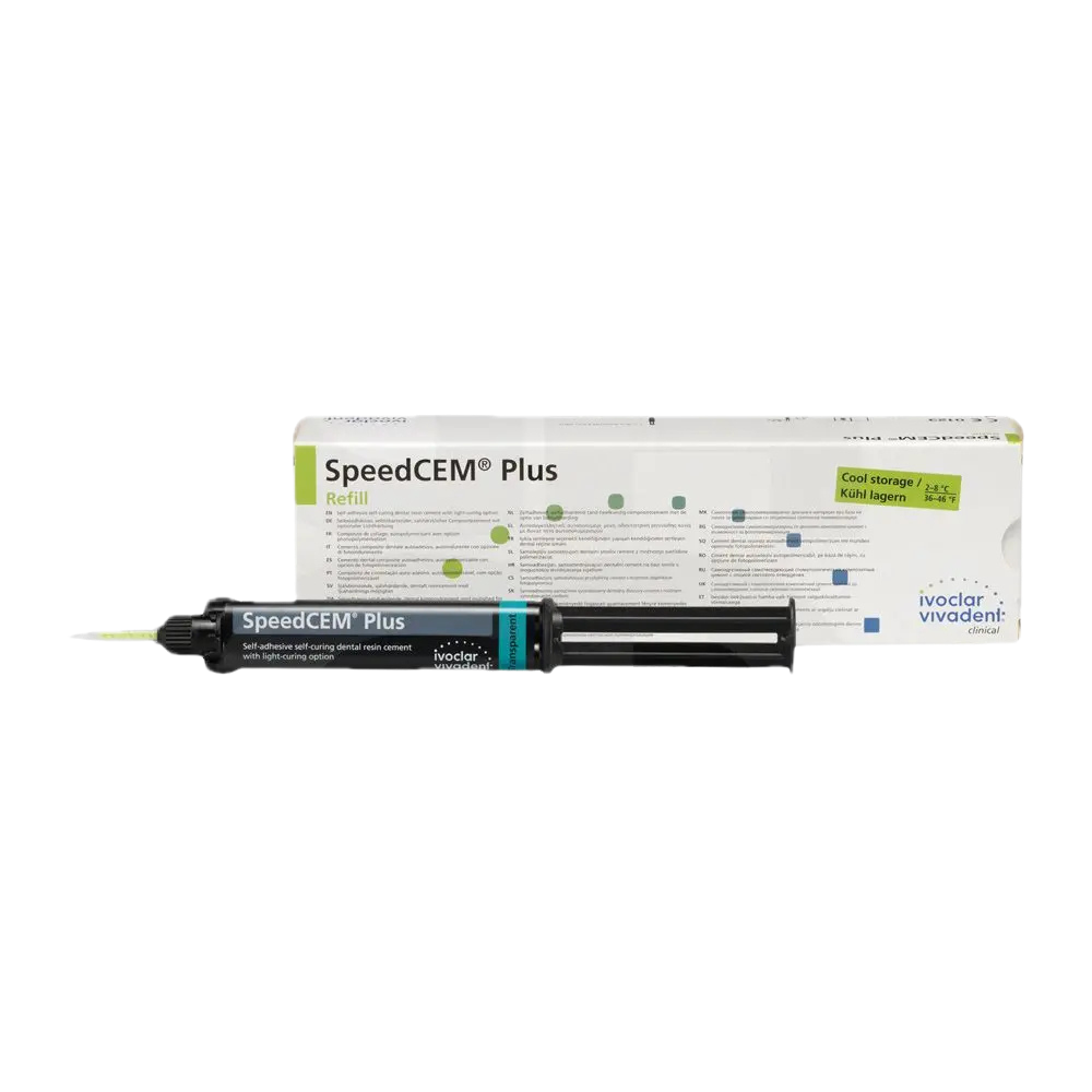 SpeedCEM Plus - IVOCLAR VIVADENT - Seringue de 9gr SpeedCEM Plus - IVOCLAR VIVADENT - Seringue de 9gr
